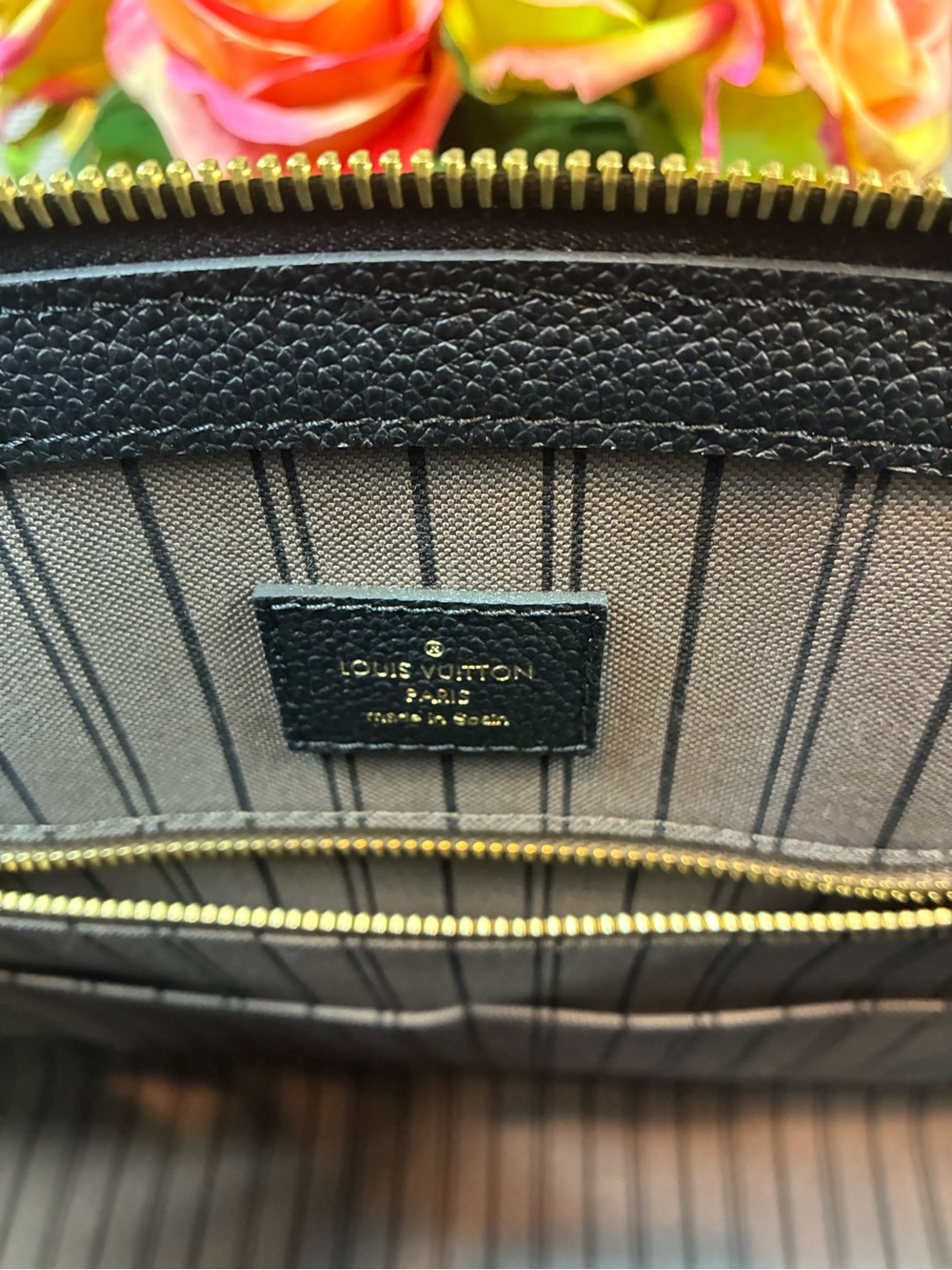 Louis Vuitton LV Black Monogram Empreinte Pont Neuf GM Bag - Fantastic Condition - Picture 9 of 16